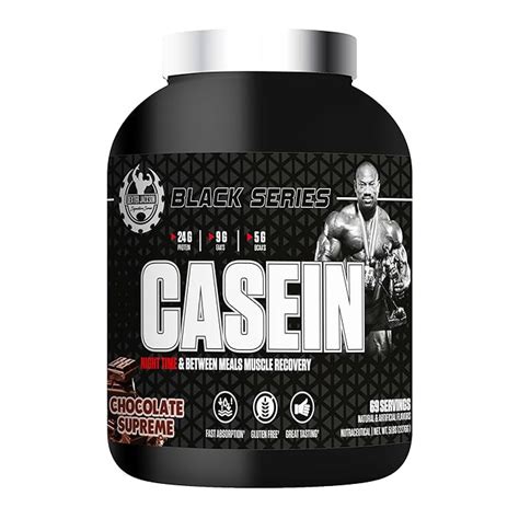 Dexter Jackson Black Series Casein Protein – Chocolate Supreme Flavor ...
