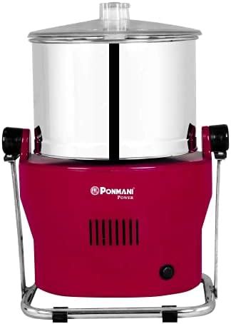 Ponmani Power - 2 Litre Table Top Tilting Wet Grinder (Red, Copper ...