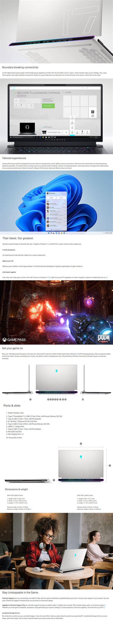 Image result for Alienware X17 R2 4K