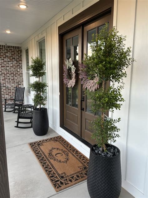Oxnard Tall Black Outdoor Planter, Extra Large | At Home