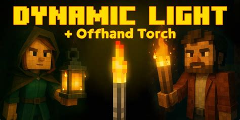 Image result for Dynamic Light Minecraft