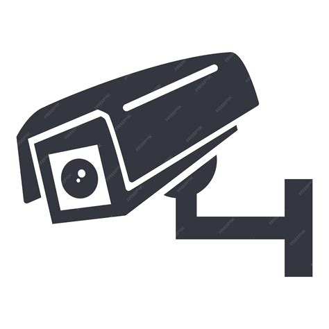 Premium Vector | Cctv icon vector security camera symbol