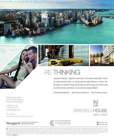 BrickellHouse | LGD Communications | Graphic design ads, Real estates ...