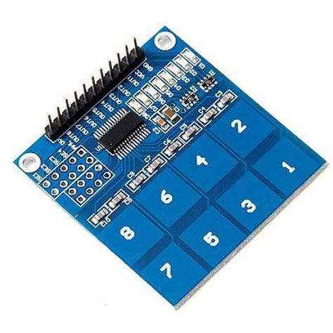 TTP226 - 8 Channel Capacitive Touch Sensor Module buy online at Best ...