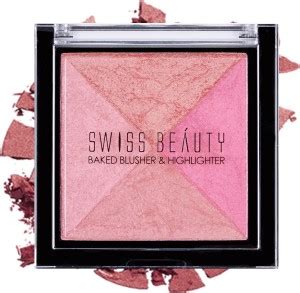 SWISS BEAUTY Baked Blusher & Highlighter - Price in India, Buy SWISS ...