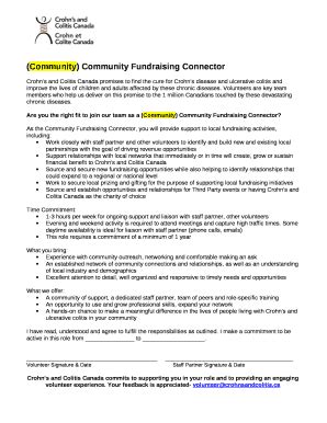 (Community) Community Fundraising Connector Doc Template | pdfFiller