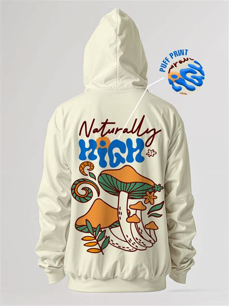 Naturally High Oversized Hoodie - Multi Color