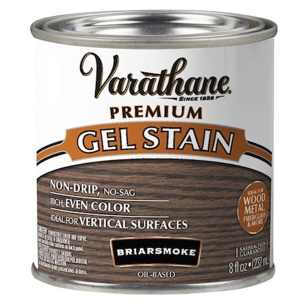 Varathane GEL STAIN BRIARSMK 1/2PT 349561 | Zoro