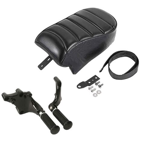 TCMT Rear Passenger Pillion Seat FootPegs Mount Kit Fit For 2016-2019 ...