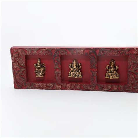 Buy Chisel Wooden Wall Accent with Figurines from Home Centre at just ...