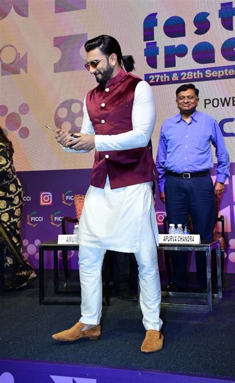 Ranveer Singh Exudes Real Class & Culture In Sharp Indian Formals At An ...