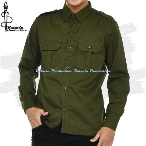 Jual BAJU KEMEJA PDL PDH TACTICAL SERAGAM KERJA KANTOR LAPANGAN GUNUNG ...