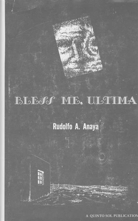 Bless Me Ultima Rudolfo Anaya
