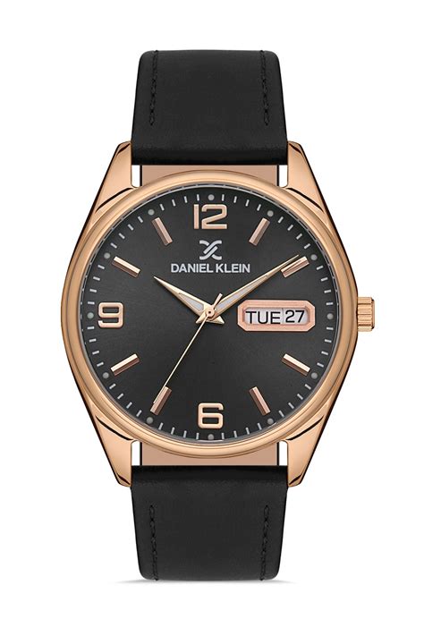 Daniel Klein Premium Men Gun Black Dial Watch