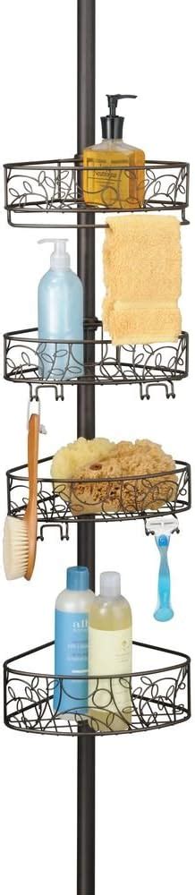 iDesign Twigz Metal Wire Rod Corner Shower, India | Ubuy