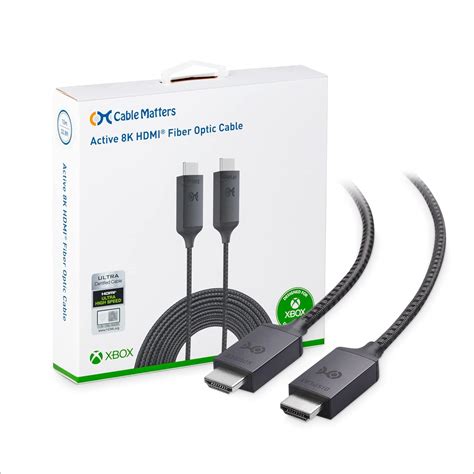 Cable Matters Certified Active Ultra High Speed HDMI Cable (Fiber ...
