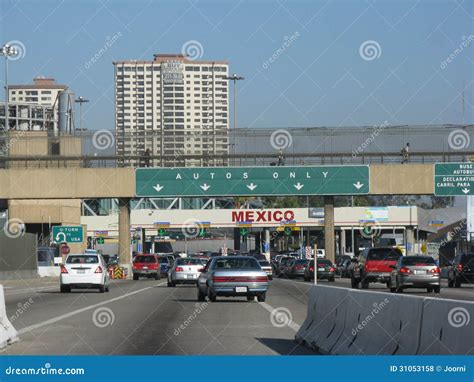 Mexico border editorial stock photo. Image of building - 31053158
