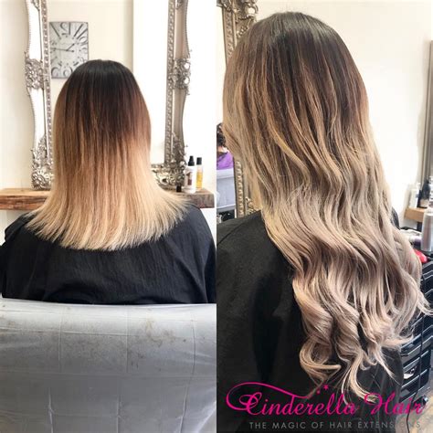 Cinderella Hair Extensions Before After 50 - Cinderella Hair