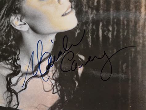 Autographed (8x10") Photograph, Signed By Mariah Carey, Authenticity ...