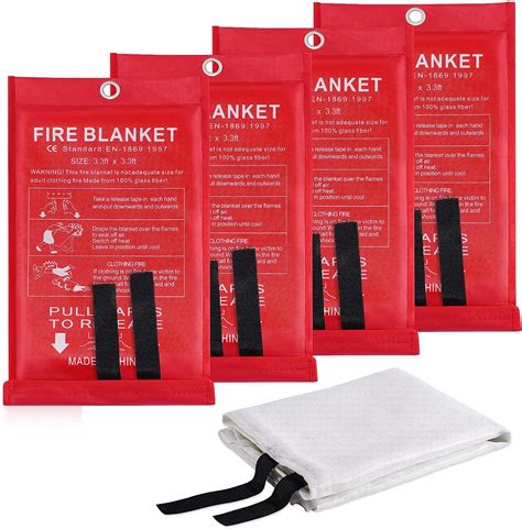 Fire Blanket for Home Kitchen Emergency - Mondoshop Fire Suppression ...