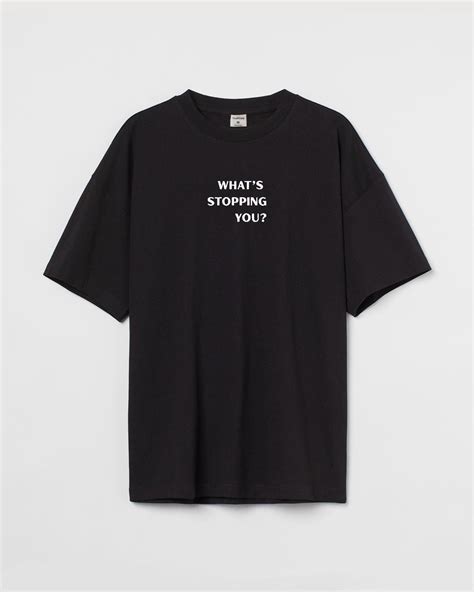 What’s stopping you - Oversized T-shirt – TheBTclub