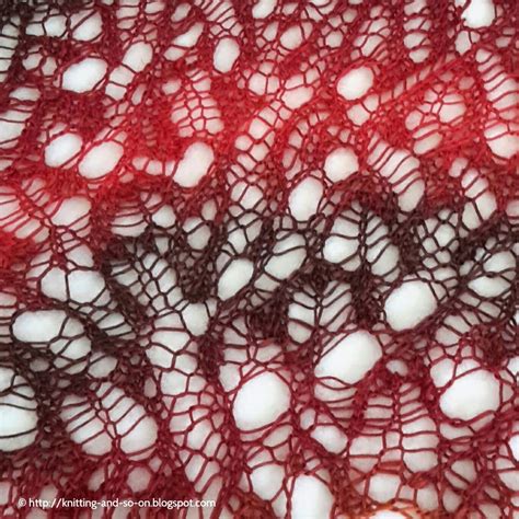 Lace Scarf Knitting Tutorial 的图像结果