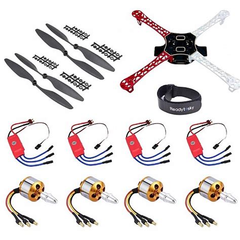 Drone Accessories Combo ( 4 x motor, 4 x esc, 2 x 1045 Propeller, 1 x ...