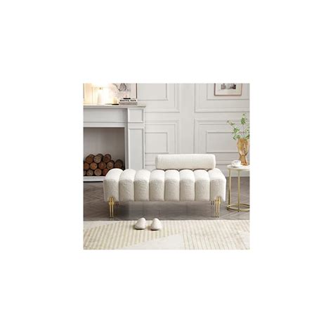 Buy CALABASH Channel Bench for Bedroom End of Bed, 53 Upholstered ...