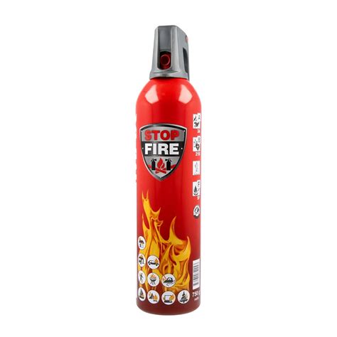 ReinoldMax Fire Extinguishing Spray 750ml with Holder : Amazon.in: Home ...