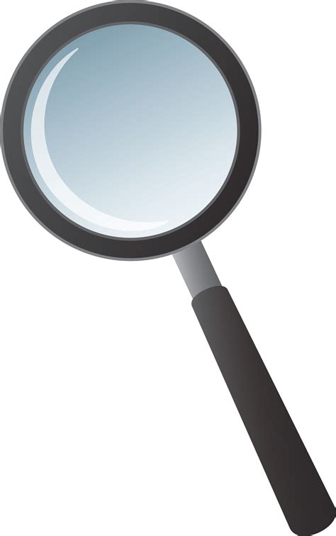 Magnifying Glass - Free Clip Art