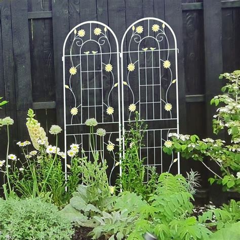 Lirago 2 Pack Metal Garden Trellis Rustproof India | Ubuy