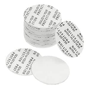 Buy PATIKIL 22mm/0.87" Foam Lid Liner, 200Pack Adhesive PS Foam Lid ...