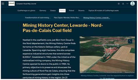 CoalHeritage: Visualising and Promoting Europe’s Coal Mining Heritage