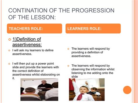 Life Orientation Lesson Plan Topic: Assertiveness | PPTX