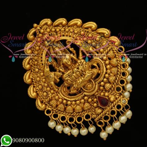 Temple Jewellery Pearl Jada Billa Hair Chotis Accessory Online H20120 ...