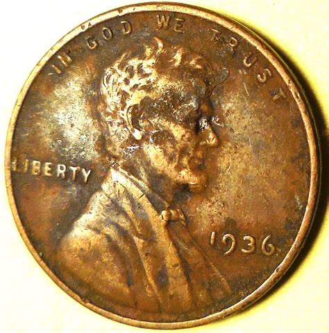 1936-P Lincoln Wheat Cent - For Sale, Buy Now Online - Item #798978