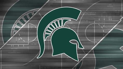 Download Michigan State Spartans Logo Abstract Background Wallpaper ...