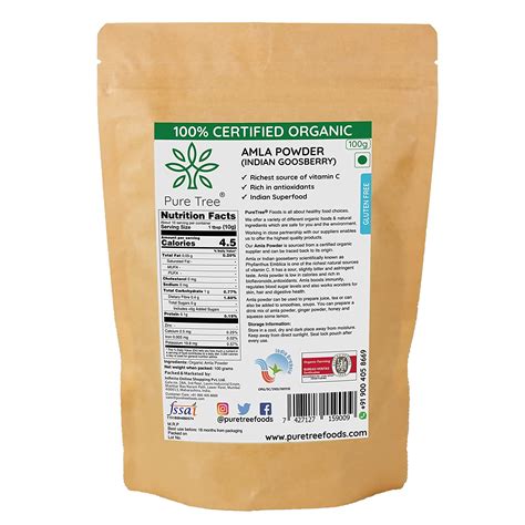 Certified Organic Amla | Indian Gooseberry Powder – Puretree Foods