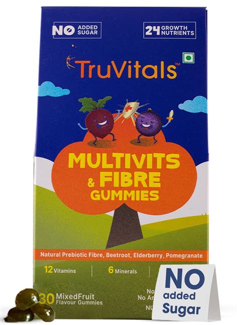 TruVitals Multivitamin gummies for kids for Immunity | Made with ...