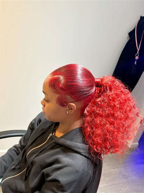 Pin by moreeherr222🫧🎀 on 𝐡𝐚𝐢𝐫 | Cute ponytail hairstyles, Quick weave ...