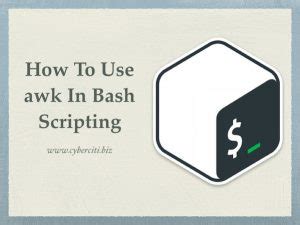 Image result for How to Use Awk in Bash Script