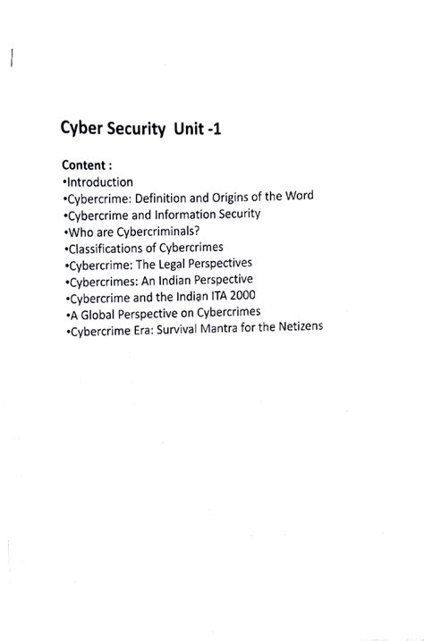 Cyber security notes - Studocu
