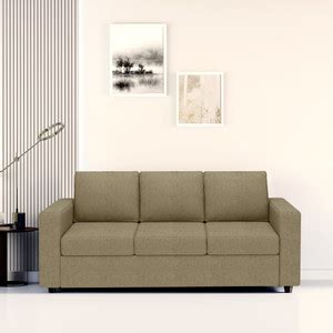 Bharat Lifestyle Cairo Fabric 3 Seater Sofa Price in India - Buy Bharat ...