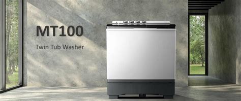 Image result for Midea Semi Auto Washing Machine