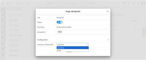 Alldigi SSO Integration | uKnowva Extension Store