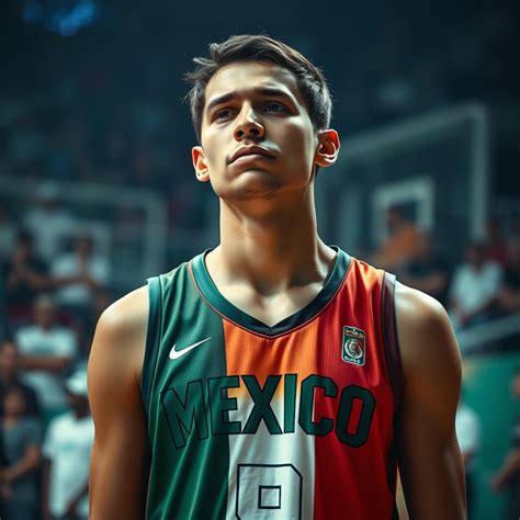 Emotional Moment: Mexican Basketball Player