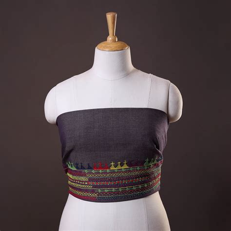 Buy Lambani Embroidery Handspun Cotton Blouse Piece – iTokri आई.टोकरी