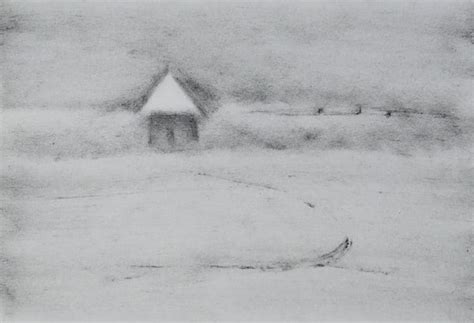 "Untitled 22": Steel Grey Acrylic Painting by Hemant Dhane – ArtZolo.com