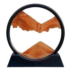 Moving Sand Art, 3D Mountain Scenery Sculpture for Home Decor, Gift for ...