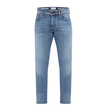 Buy Jacob Cohen Men Mid Wash Bard Heavy With Racer Car Patch Denim ...